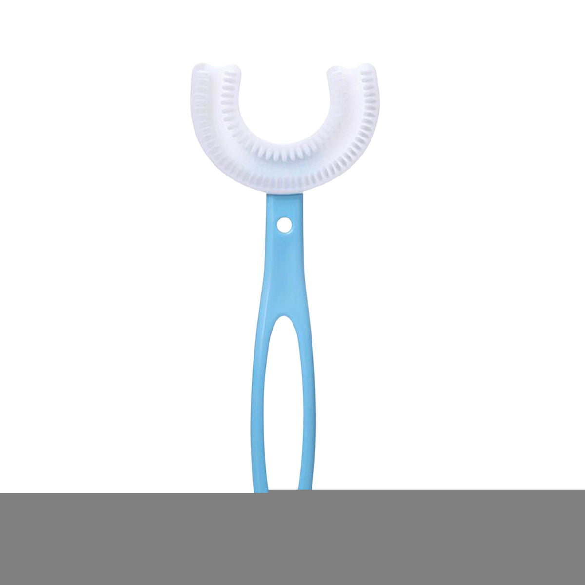 Kids U-shaped Toothbrush  Gentle Cleaning For Toddlers  Mini Bubbles